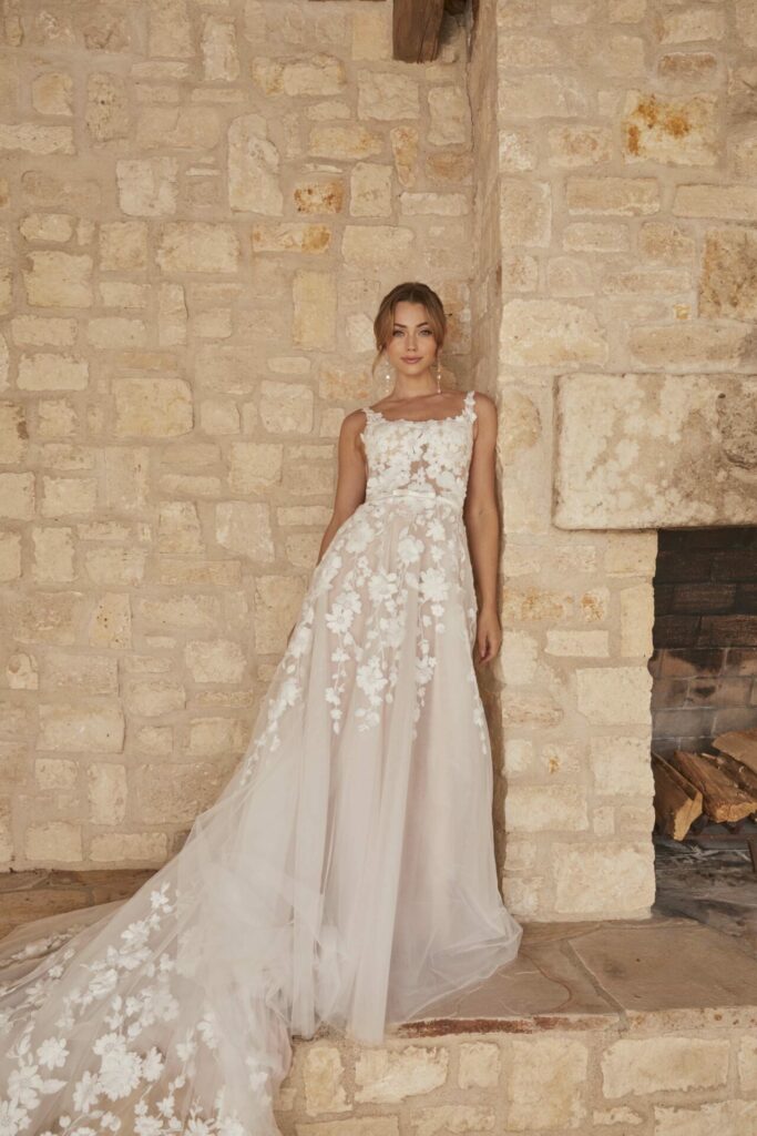 Bloom Wedding Dress by Serene by Madi Lane, available from Bys Vyken Bridal