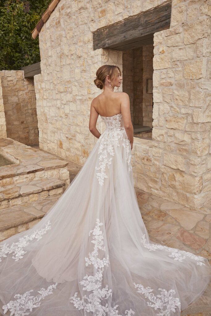 Chantal Wedding Dress by Serene by Madi Lane, available from Bys Vyken Bridal