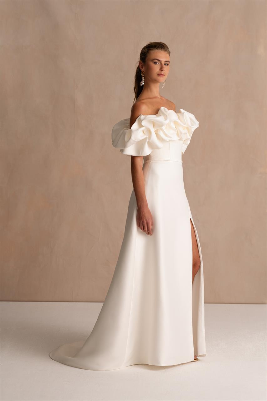 La Bresse Wedding Dress by Marylise, available at Bys Vyken Bridal