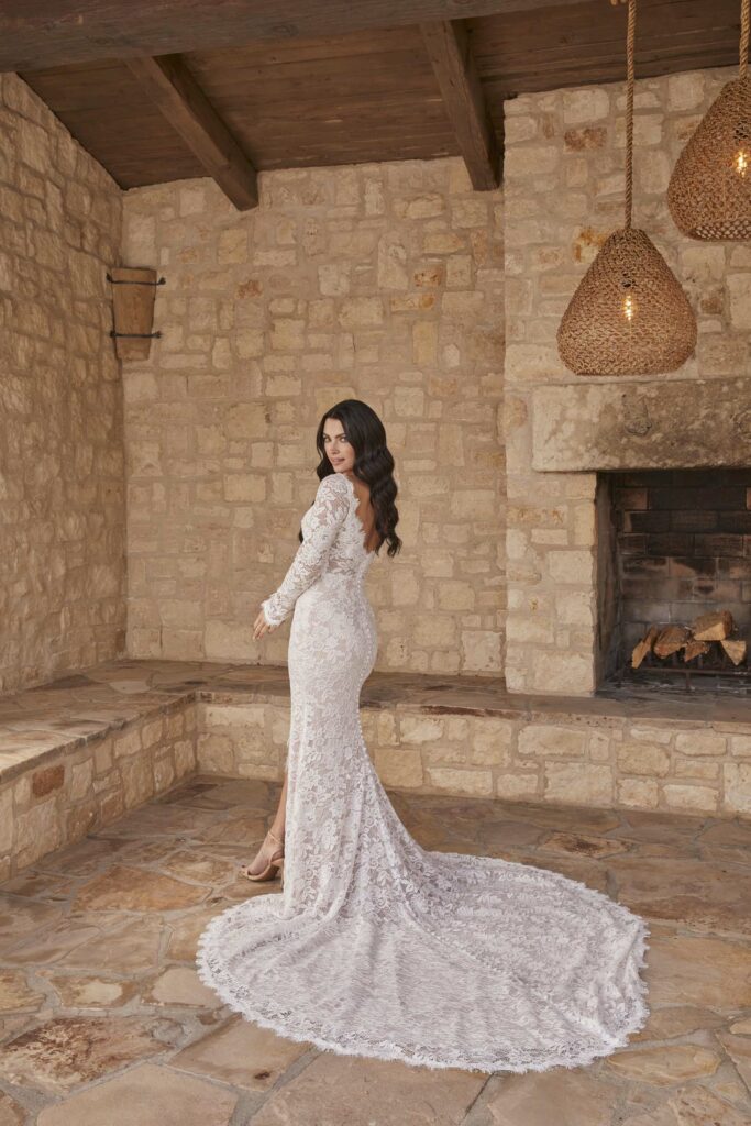 Posie Wedding Dress by Serene by Madi Lane, available from Bys Vyken Bridal