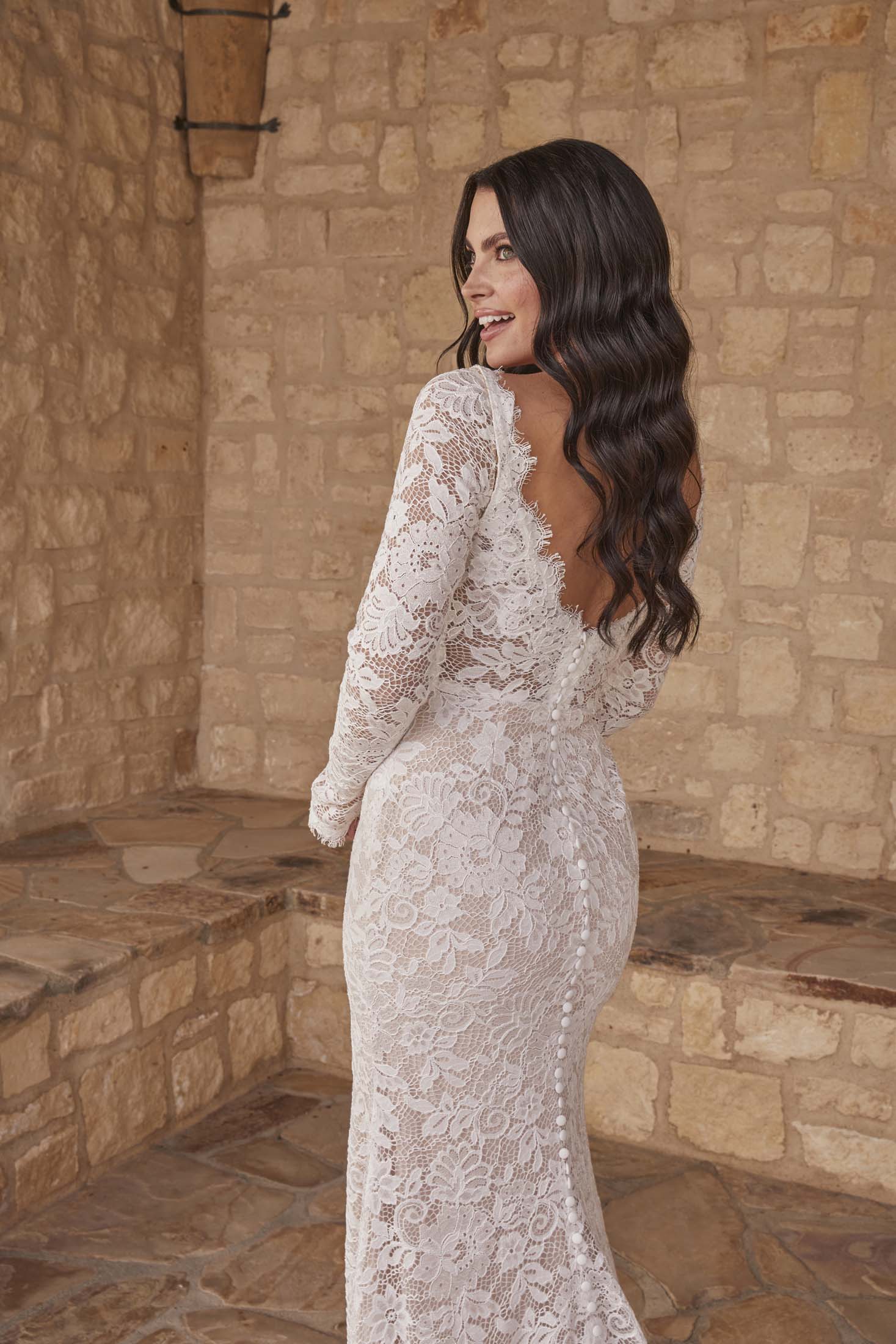 Posie Wedding Dress by Serene by Madi Lane, available from Bys Vyken Bridal