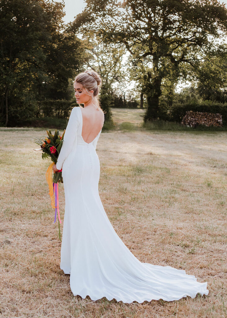 Stevie Wedding Dress by Shikoba Bride, available from Bys Vyken Bridal
