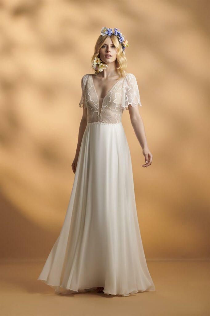 Holly Wedding Dress by Rembo Styling, available at Bys Vyken Bridal