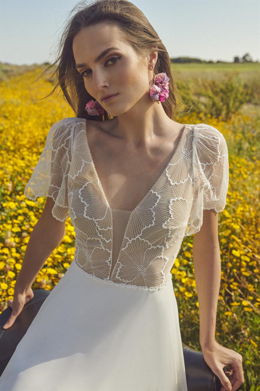 Holly Wedding Dress by Rembo Styling, available at Bys Vyken Bridal