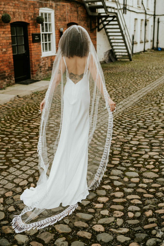 Jules Wedding Dress by Shikoba Bride, available from Bys Vyken Bridal