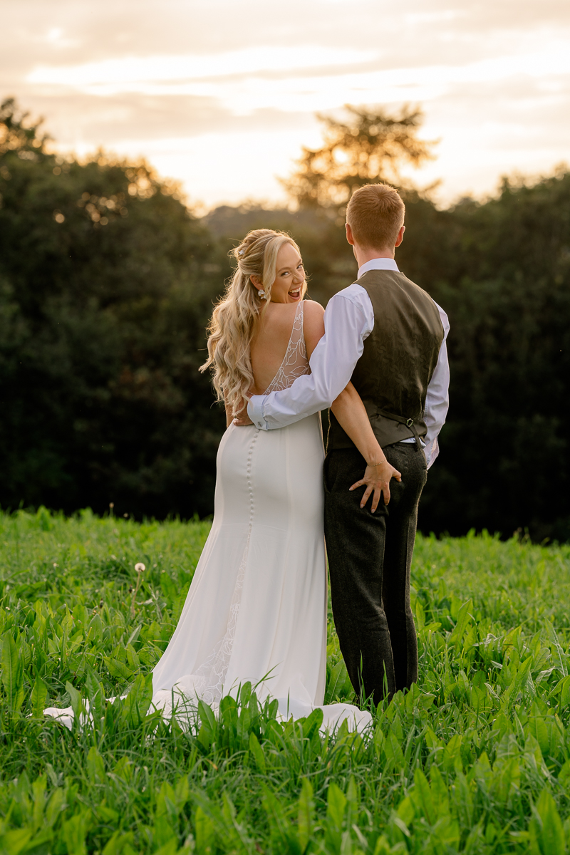 Photograph by South West wedding photographer James Clarke