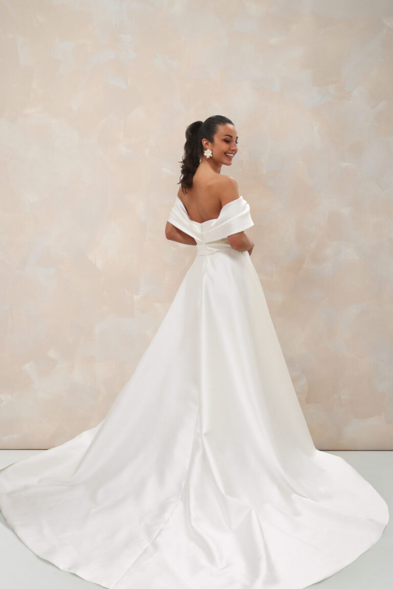 aneta a line wedding dress by marylise