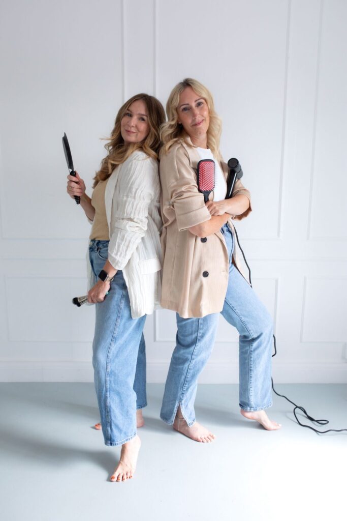 Photograph of stylists from Amy Marie Bridal Hair