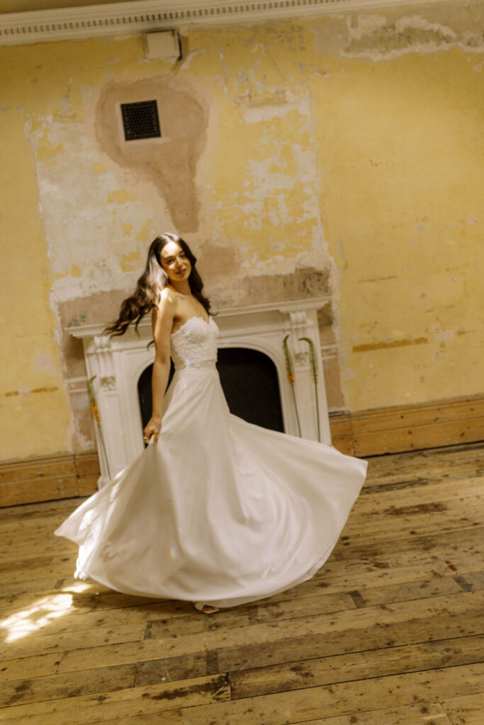 Riley bridal separates A line skirt