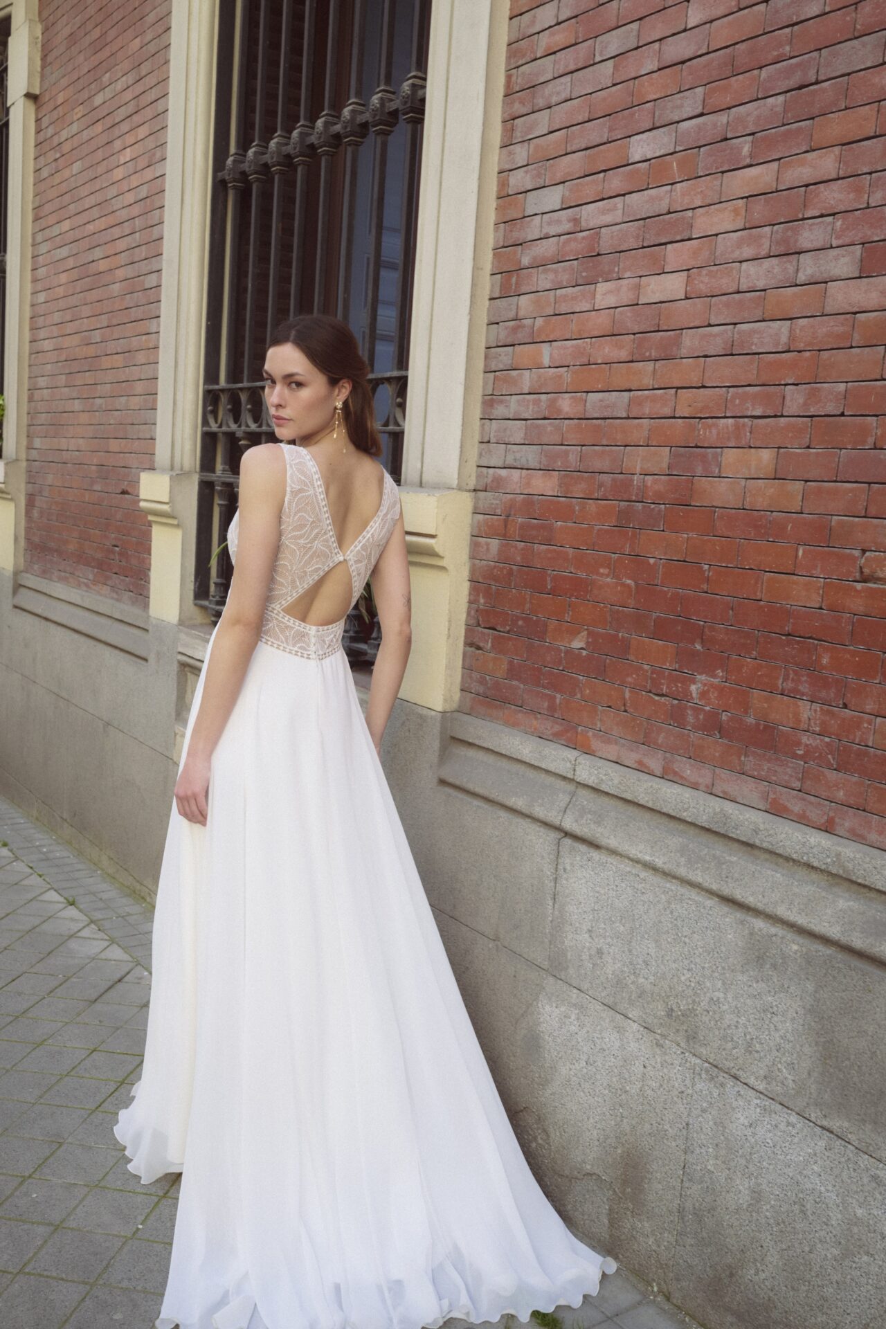 Andromeda two piece bridal outfit